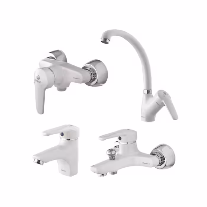 ست شیرآلات شیبه مدل مهتاب