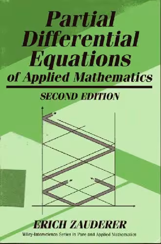 خرید و دانلود نسخه کامل کتاب Partial differential equations of applied mathematics