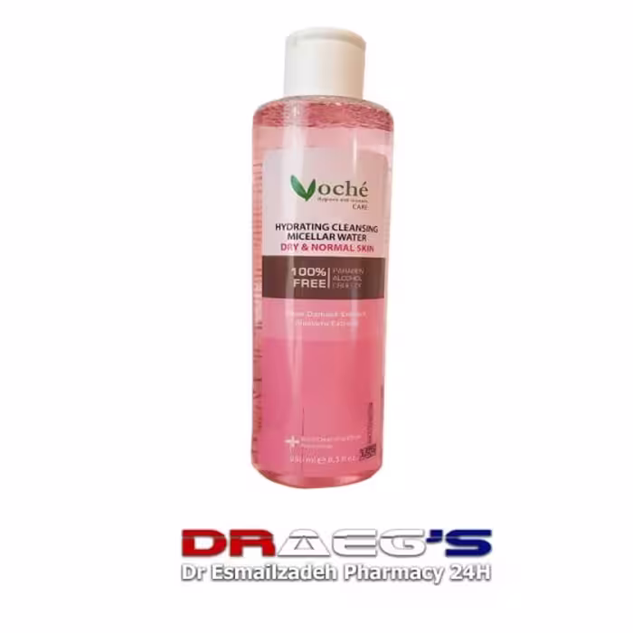 وچه تونر پاک کننده پوست خشک و نرمالvoche  cleansing micellar water dry&normal