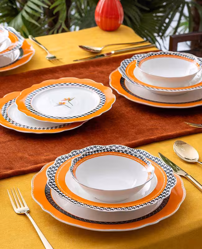 سرویس غذاخوری 24 پارچه آجار ترکیه acar diana