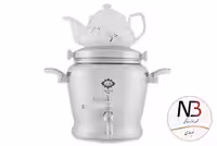 ست کتری قوری عالی نسب مدل ارغوان ظرفیت 5 لیتر