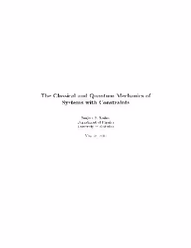 خرید و دانلود نسخه کامل کتاب Classical and quantum mechanics of systems with constraints
