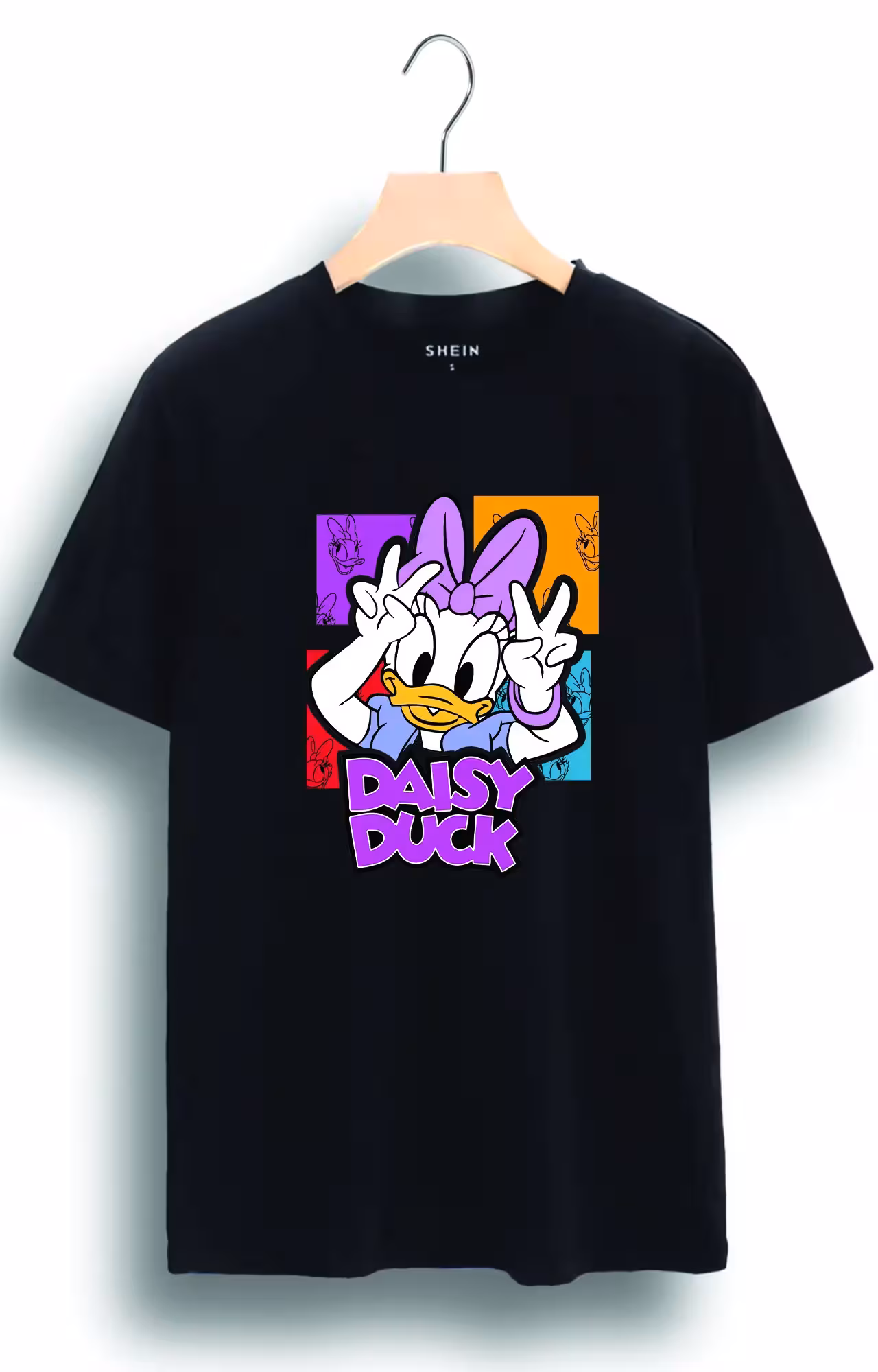 تیشرت پنبه ترک طرح daisy duck کد 4010