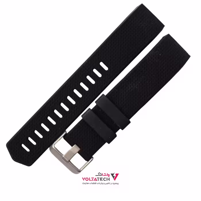 بند سیلیکونی ساعت هوشمند Fitbit رنگ مشکی