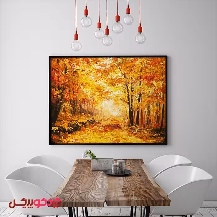 تابلو مخمل طرح منظره P35