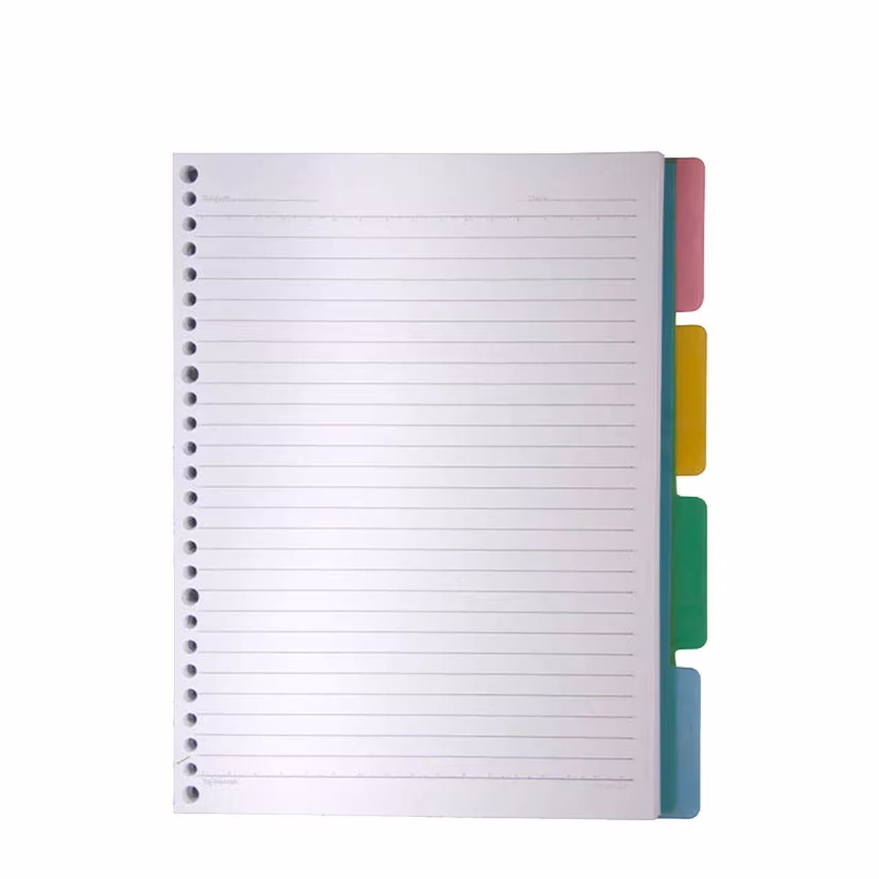 کاغذ کلاسور A4 بسته 100 عددی
