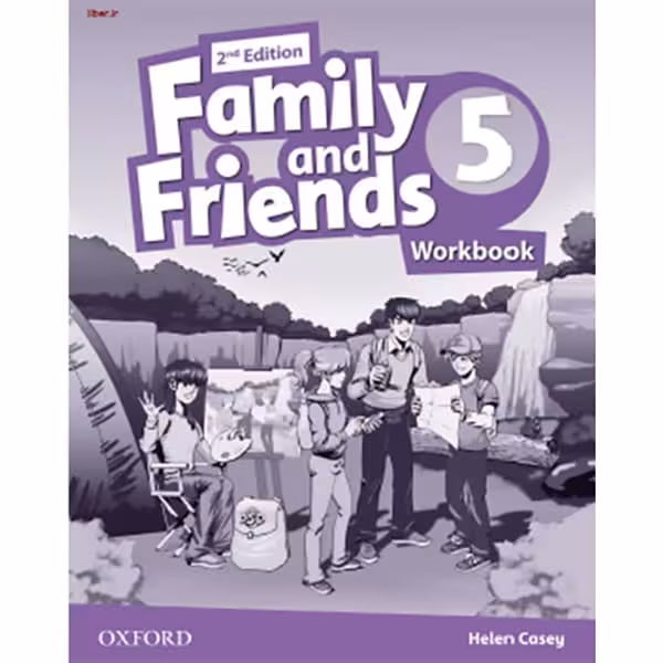 کتاب کار Family and Friends 5 فمیلی اند فرندز 5 با جواب ورک بوک فمیلی اند فرندز 5 (فایو)