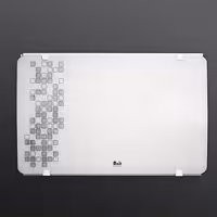 رادیاتور شیشه ای آنیت مدل سوپر لوکس سیاه سفید