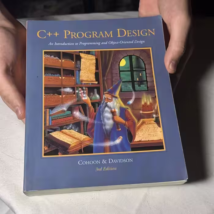 کتاب C PROGRAM DESIGN ( نسخه انگلیسی )