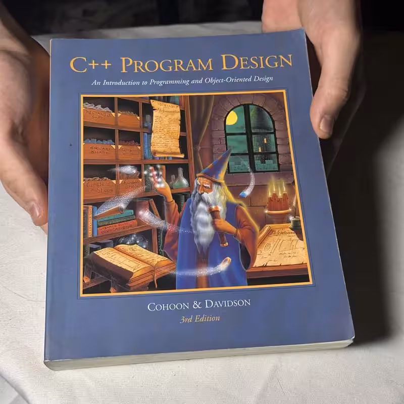 کتاب C PROGRAM DESIGN ( نسخه انگلیسی )