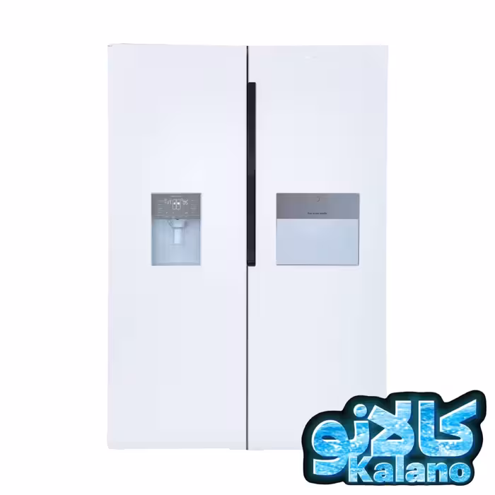 یخچال فریزرهیمالیا نوفرانس650 هوم بار -ابریز ویخساز تمام اتومات مدلalfa سفید