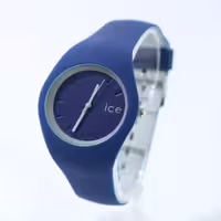 ساعت آیس Ice watch مردانه و زنانه صفحه بزرگ سرمه ای طوسی