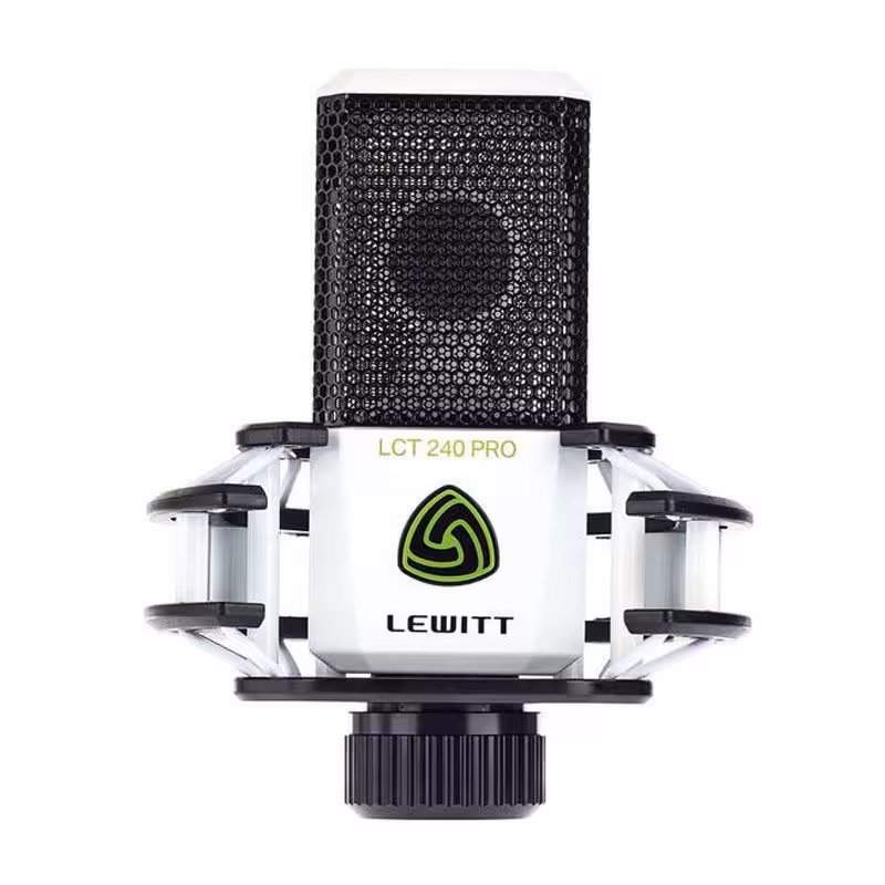 میکروفون کاندنسر لویت مدل LCT 240 PRO White BundleLEWITT LCT 240 PRO Bundle Condenser Microphone