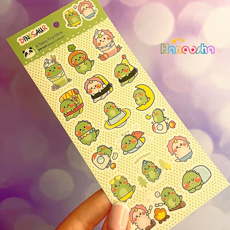 استیکر طرح دایناسور