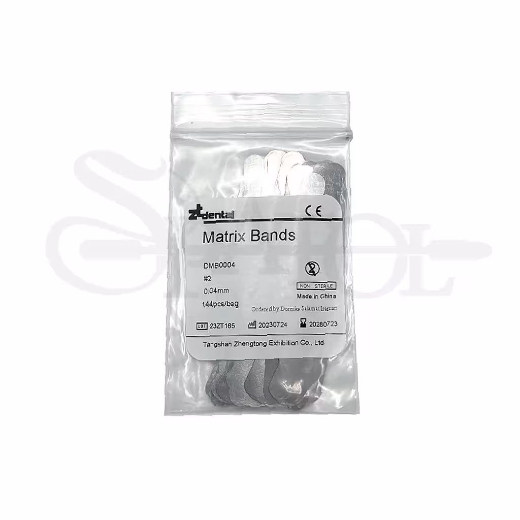نوار ماتریکس کوهان دار (144عددی)Matrix Standard band #2 برند Zt Dental