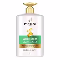 شامپو پنتن مدل smooth and silky صاف و درخشان کننده مو حجم 1000 میلی لیتر