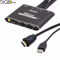 KVM سوئیچ 2 پورت HDMI USB برند لایمستون