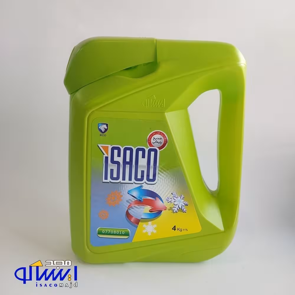 ضدیخ 4 لیتری پایه آلی شرکتی ایساکو اصل 0770801099