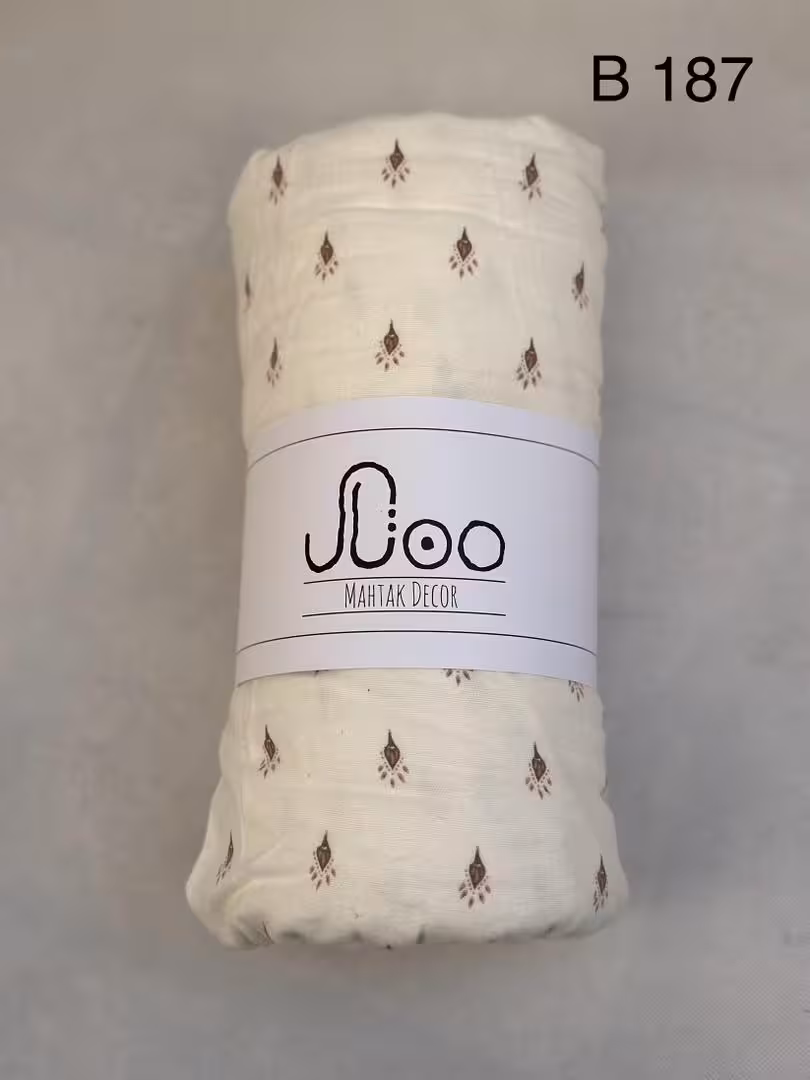 روتختی دونفره سه تکه کدB187 (کاور تشک،دوعدد روبالشتی)