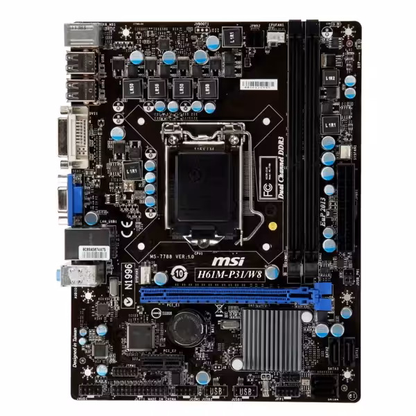 مادربرد ام اس آی MSI H61M-P31/W8