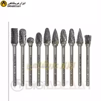 ست 10 پارچه فرز فرم MM6*3 پاورکات