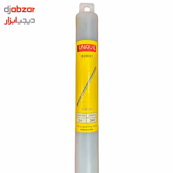 مته پنج شیار کوتاه چهارالماس 340*24 یونیک