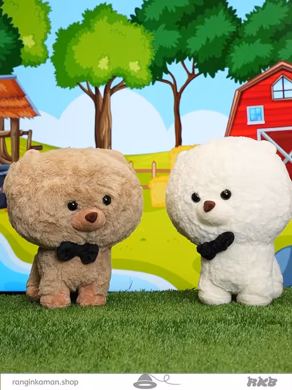 عروسک سگ کله گنده Big head dog doll