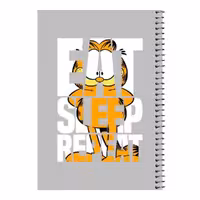 دفتر مشق 80 برگ اس جی مدل برنامه گارفیلد