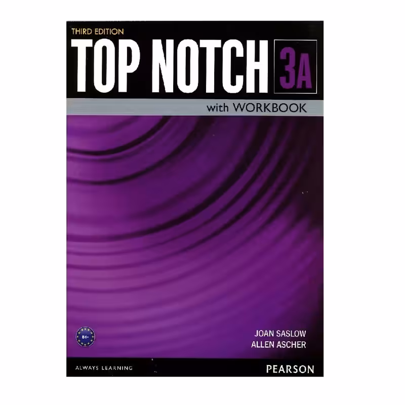 کتاب Top Notch 3A Student Book اثر Joan Saslow انتشارات Pearson Longman