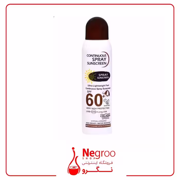 اسپری ضد آفتاب وکالی SPF 60