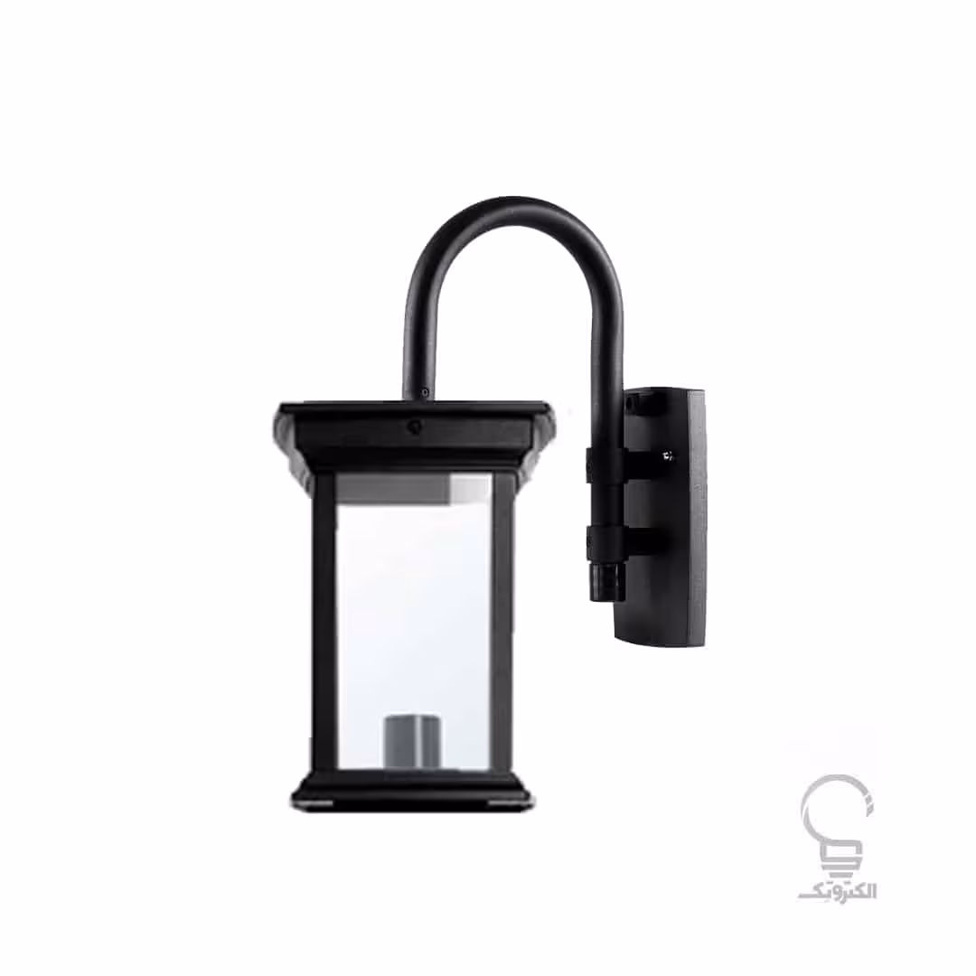 چراغ دیواری مدل 1 روشان شیشه ساده آنی نور گستر شفق