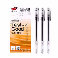 روان نویس خارجی مشکی لاوین Test good نوک 0.5 A  نرم و روان Lovein