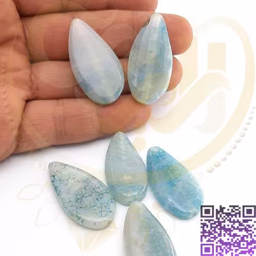 سنگ اشکی آبی کد27