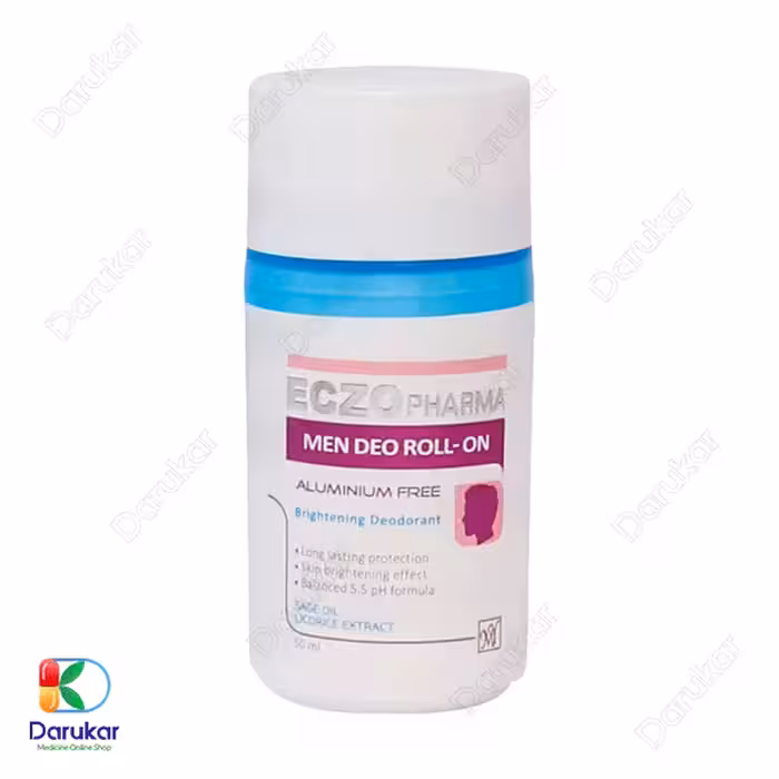 مام رول ضد تعریق فاقد آلومینیوم مردانه اگزوفارما مای فارما 50 میلی لیتر