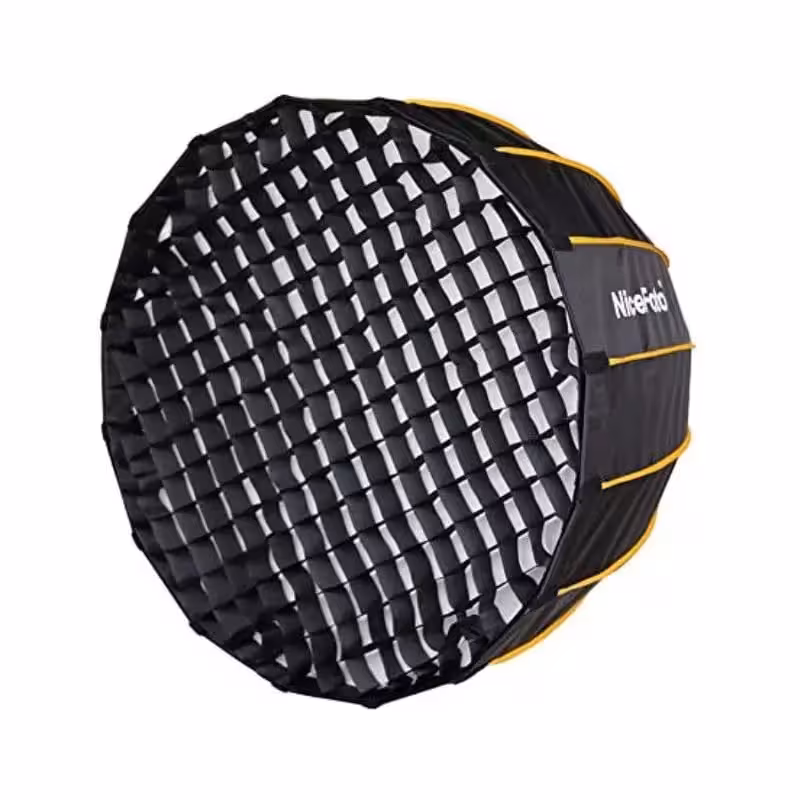 پارابوليک پرتابل نايس فتو Nicefoto 90cm Portable Parabolic Soft Box خرید | قیمت - اگزیف