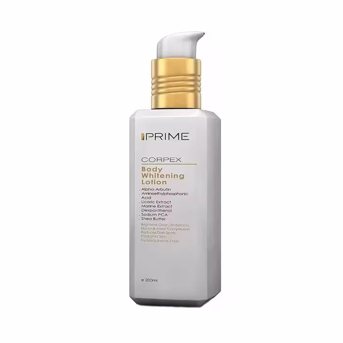 لوسیون روشن کننده بدن پریم 200 میلی‌لیتر | Prime Body Brightening Lotion 200 m