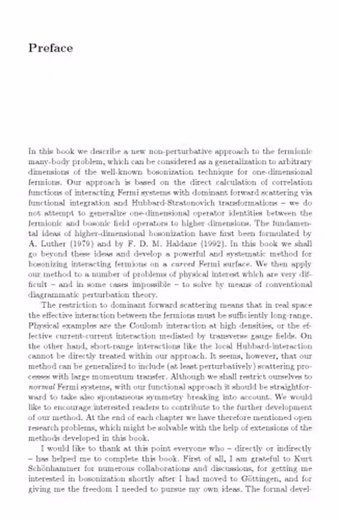 خرید و دانلود نسخه کامل کتاب Bosonization of Interacting Fermions in Arbitrary Dimensions