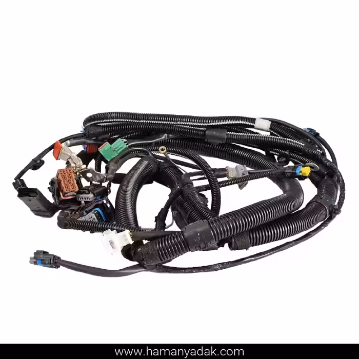 دسته سیم موتور پژو 206 صندوق دار TU5 بدون ABS (کد 9661338580) برند دناکو