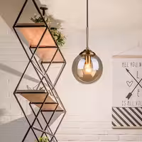 آویز شیشه ای رایکا مدل سیاره کد ROS275