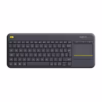 کیبورد بی سیم همراه با تاچ پد لاجیتک KEYBOARD LOGITECH K400 PLUS WIRELESS