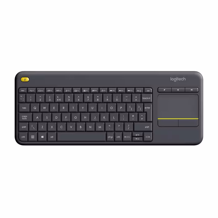 کیبورد بی سیم همراه با تاچ پد لاجیتک KEYBOARD LOGITECH K400 PLUS WIRELESS