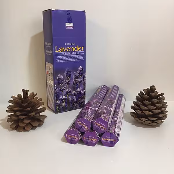 عود شاخه ای اسطوخودوس دارشان Darshan Lavender Incense Stick