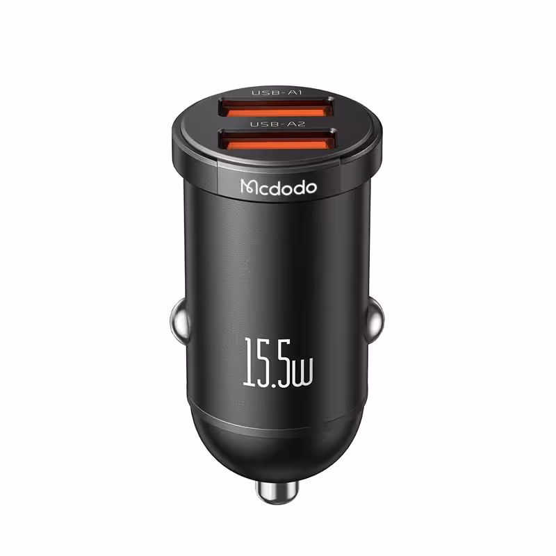 شارژر فندکی 2 پورت مک دودو Mcdodo CC-295 توان 15.5 وات