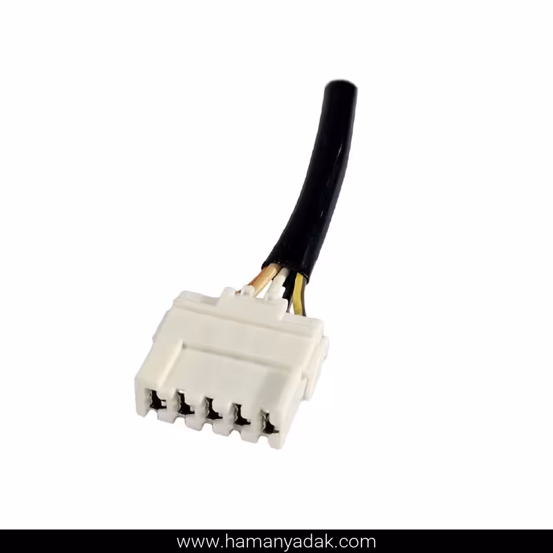 سوکت 5 فیش شیشه بالابر جلو راست زانتیا برند  BBZ