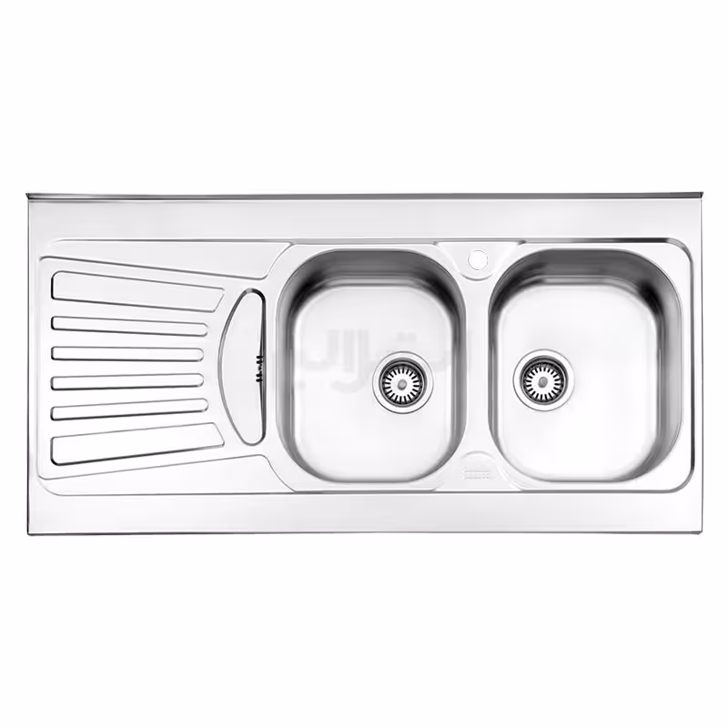 سینک استیل البرز لگن روکار 72560