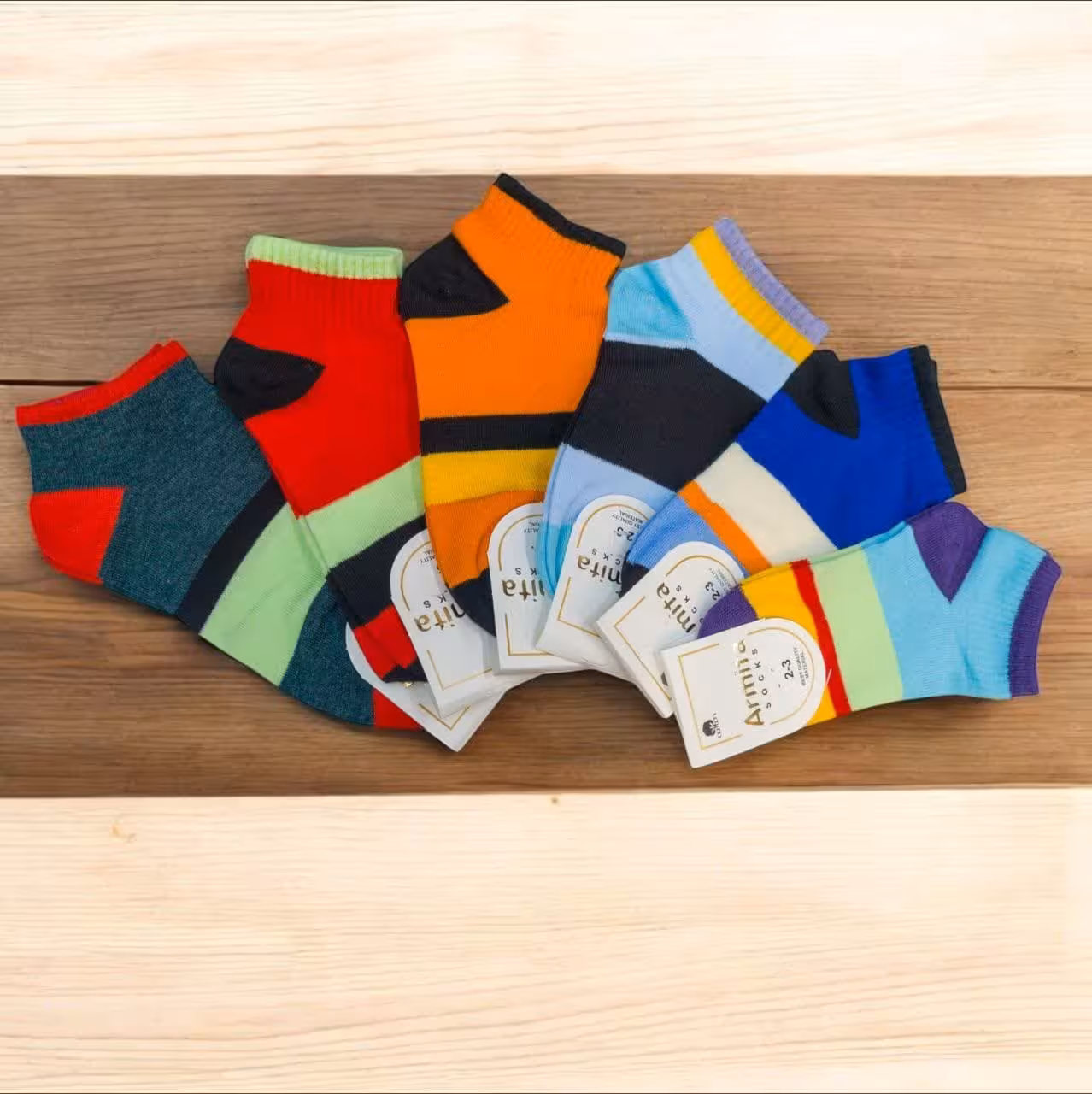 جوراب مچی بچگانه 6شماره ارمیتا کد 76