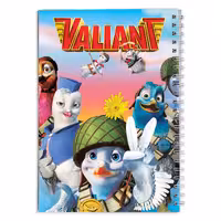 دفتر مشق کارتون کبوتر بی باک