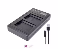 شارژر دوبل باتری NP-FW50 با صفحه نمایش | نگاه شاپ