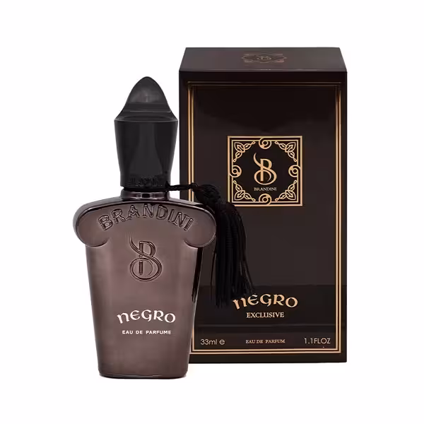عطر ادکلن جیبی زنانه و مردانه برندینی نگرو BRANDINI NEGRO EXCLUSIVE 33 ML
