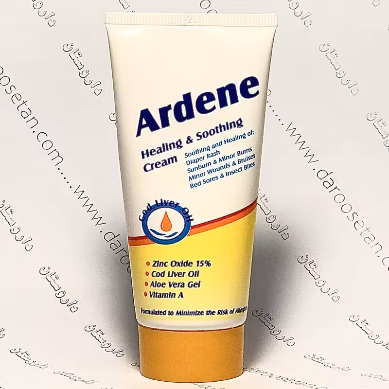 کرم زينک اکسايد و روغن کبد ماهی آردن